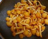 簡単♪和食！山東菜となめこ豆腐の和風煮！作り方3写真