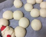 クリスマスリース風♡ちぎりパンサンド♡作り方2写真