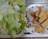 素麺と鶏肉だんごの鍋作り方3写真