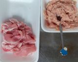 素麺と鶏肉だんごの鍋作り方4写真