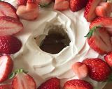 クリスマスリースのシフォンケーキ♪作り方20写真