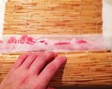 肉巻きおにぎリース♪パーティにオススメ☆作り方3写真