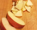 シャキシャキ甘いりんごのサラダ作り方1写真