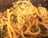 適当肉煮込みうどん作り方4写真