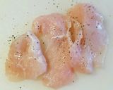 鶏モモ肉レモンソース炒め作り方1写真