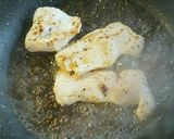 鶏モモ肉レモンソース炒め作り方3写真