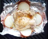 鶏もも肉で　メープルローストチキン作り方4写真