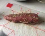 ヒレ肉のローストポーク〜キノコを添えて〜作り方3写真