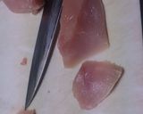 鶏胸肉の柔らか甘酢あん作り方2写真