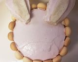 祝♡1歳＊うさぎのバースデーケーキ♡作り方33写真