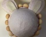 祝♡1歳＊うさぎのバースデーケーキ♡作り方34写真