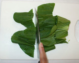 チンゲン菜の中華風炒め物♪青梗菜の切り方作り方3写真