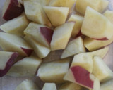 鶏肉とさつま芋のこってり炒め作り方2写真