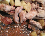 鶏肉とさつま芋のこってり炒め作り方4写真