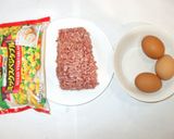簡単ドライカレー♪カレー粉ゆで卵子供好き作り方1写真