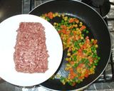 簡単ドライカレー♪カレー粉ゆで卵子供好き作り方4写真