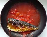 さばとトマトのパスタ作り方3写真