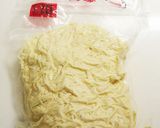 ブロッコリースプラウトと豆腐干絲のサラダ作り方1写真