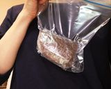 簡単真空調理＊ストローとジップロックで＊作り方7写真