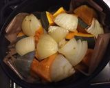 ダッチで甘みを出したかぼちゃポタージュ作り方1写真
