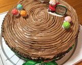 クリスマス デコケーキ チョコ♡作り方4写真