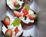 チョコシフォンのクリスマスケーキ!作り方19写真