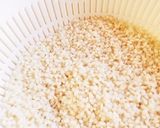 シンプルお赤飯(もち米100％)作り方1写真