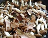 ポルチーニ茸のパスタ♡ﾐｰﾄﾎﾞｰﾙ添え作り方5写真