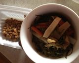 刻み昆布と納豆のご飯作り方1写真