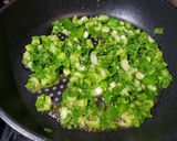 江戸東京野菜「三河島菜」とシラスおにぎり作り方2写真