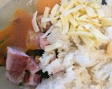 フランスパンでご馳走キッシュ風作り方3写真