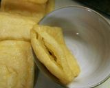 めんつゆで味付け簡単☆卵入り巾着の煮物作り方1写真