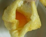 めんつゆで味付け簡単☆卵入り巾着の煮物作り方3写真