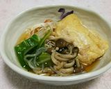 めんつゆで味付け簡単☆卵入り巾着の煮物作り方7写真