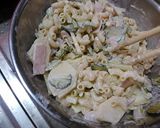 りんごとセロリ入りマカロニサラダ作り方6写真