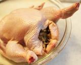 クリスマス丸鶏ローストチキンローリエデコ作り方3写真