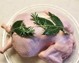 クリスマス丸鶏ローストチキンローリエデコ作り方6写真