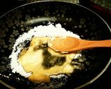 ちぢみほうれん草と明太子のクリームパスタ作り方3写真