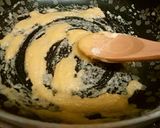 ちぢみほうれん草と明太子のクリームパスタ作り方4写真