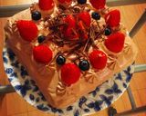 スクエアチョコレートケーキ作り方10写真