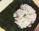 簡単☆野菜天のおにぎらず(●´ω`●)作り方3写真