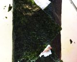 簡単☆野菜天のおにぎらず(●´ω`●)作り方4写真