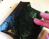 簡単☆野菜天のおにぎらず(●´ω`●)作り方5写真