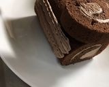 ロールケーキで簡単ブッシュドノエル作り方2写真