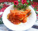 サンタの贈り物＊鶏肉のシンプルトマト煮作り方7写真
