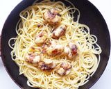マッシュルームとアンチョビのパスタ作り方6写真