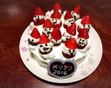うじゃうじゃサンタケーキ作り方6写真