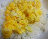 簡単！朝食や夜食に卵DE中華風汁かけ飯♪作り方5写真