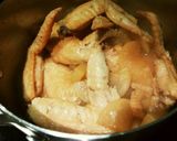 ほっこり♪手羽先と大根煮込み作り方6写真