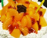 缶詰なのに豪華に見える？デコケーキ作り方6写真